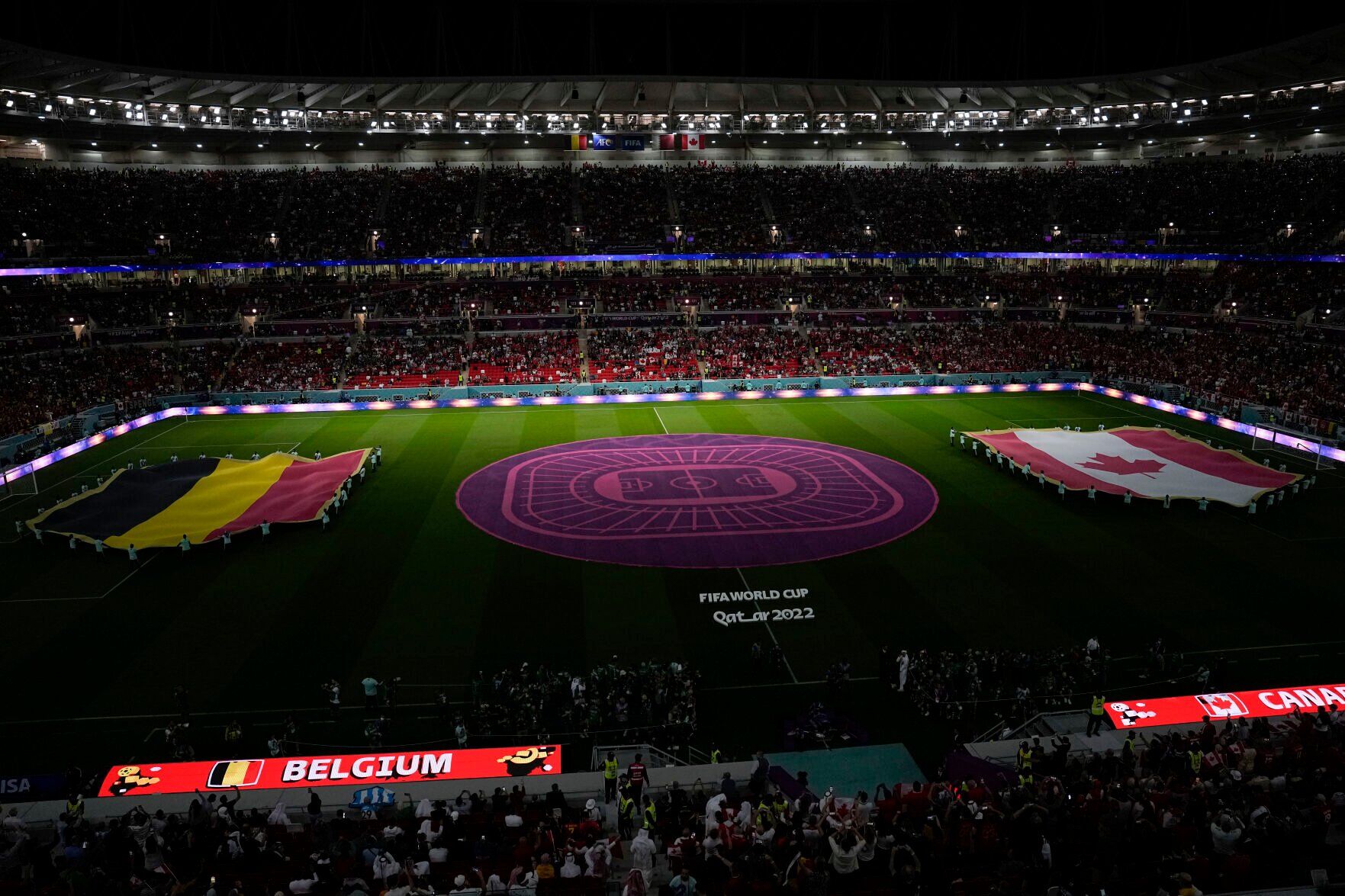APTOPIX WCup Belgium Canada Soccer